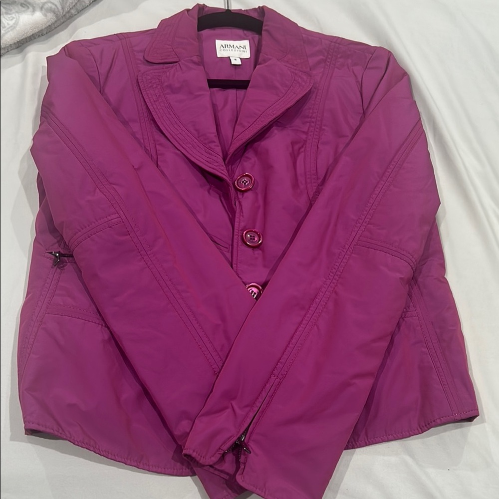 Armani Collezioni Pink Women's Jacket